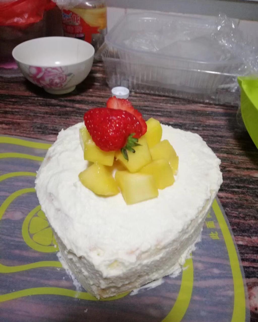 《Tinrry+》草莓奶油蛋糕（8寸配方）