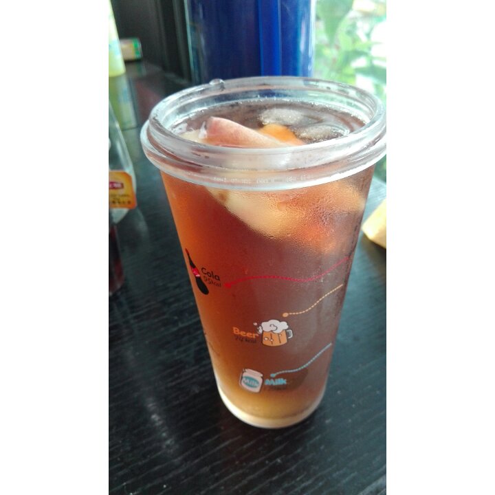 听说喝了这杯【蜜桃冰茶】会有好运