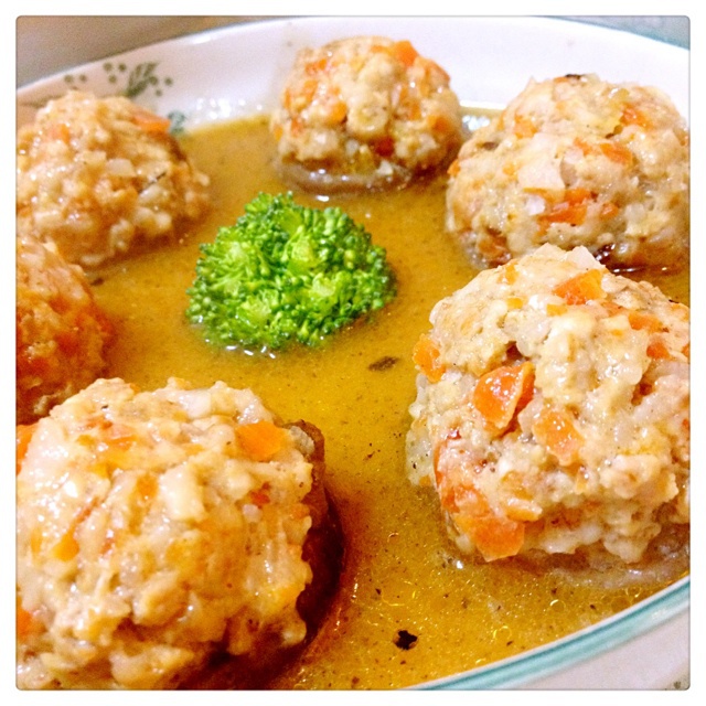 豆腐肉末酿香菇