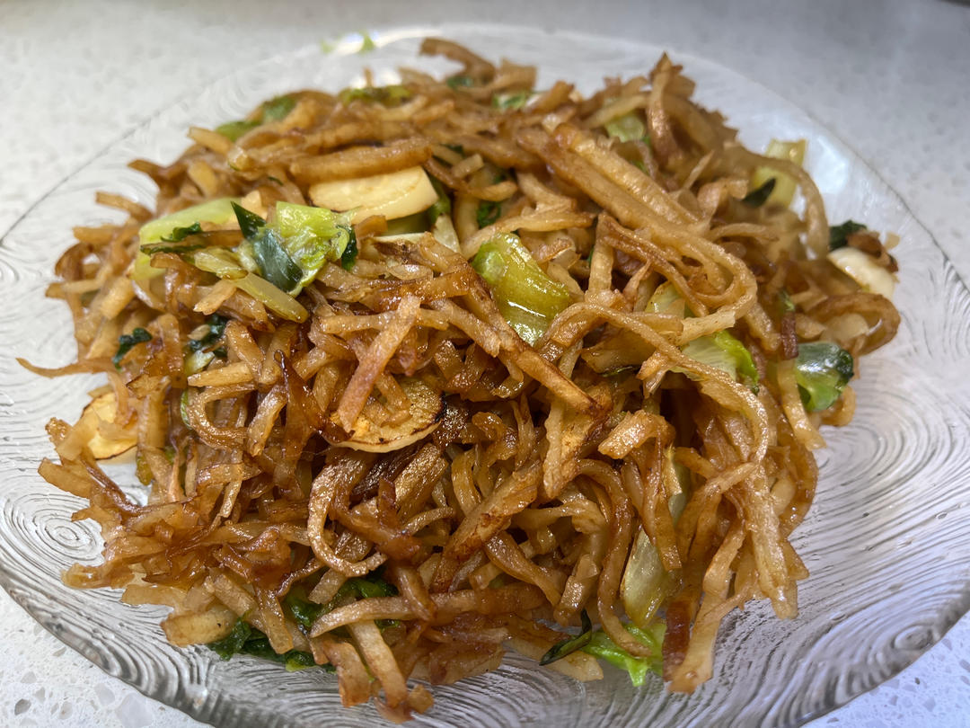 老北京素炒饼(肉炒饼)