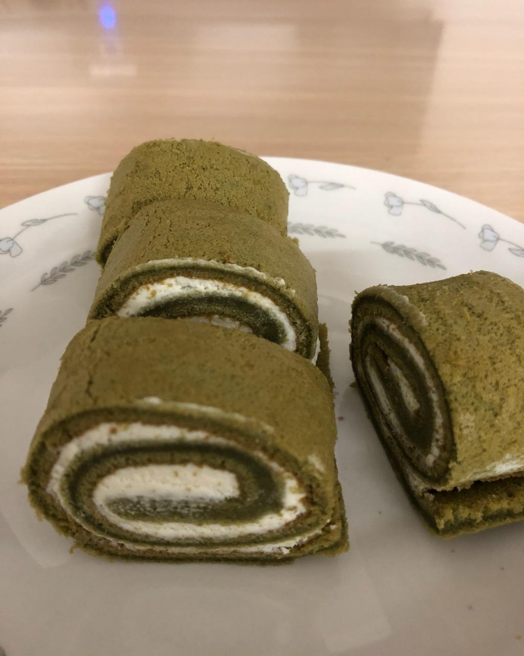 日式抹茶蛋糕卷