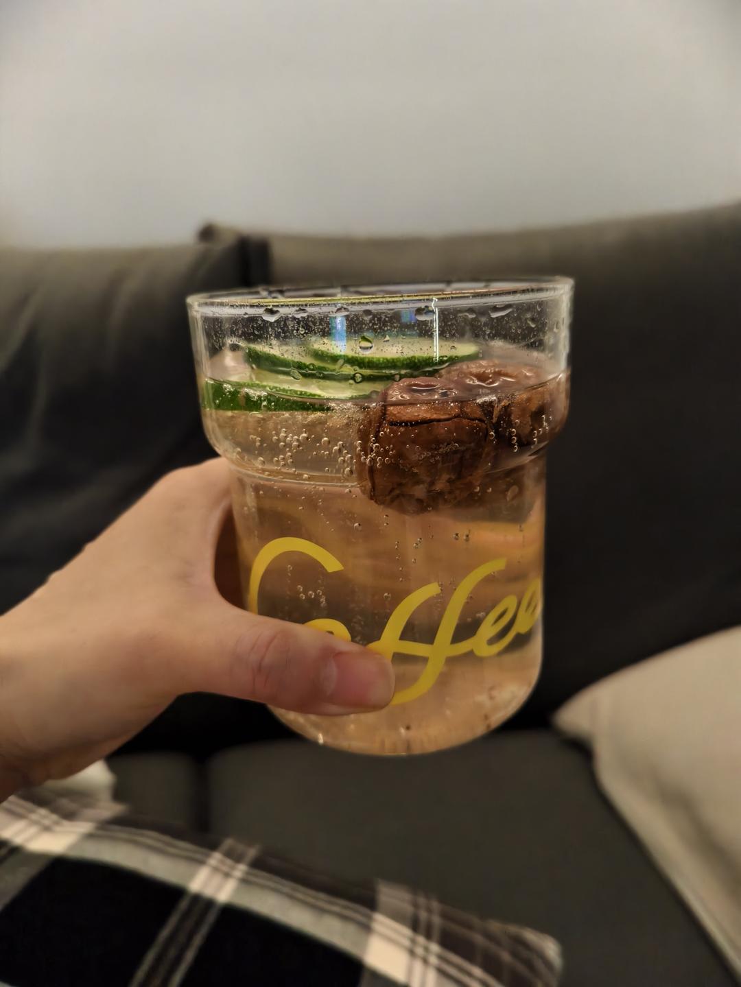 🍋话梅柠檬气泡水！！太太太好喝了😭！！