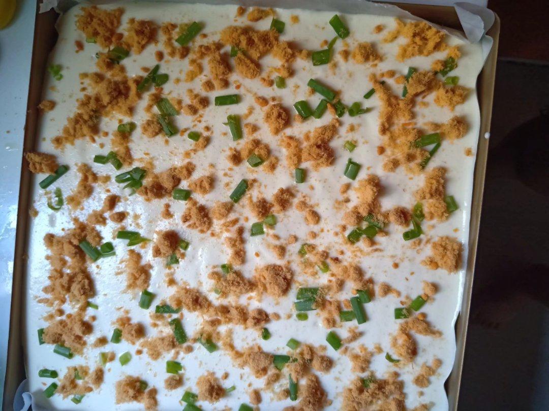 香葱肉松肥蛋糕卷～