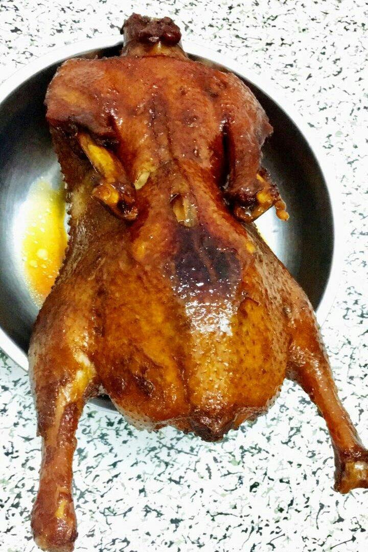 叶子林做的糖醋鸭