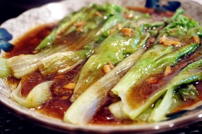 蒜蓉耗油生菜/青菜的做法
