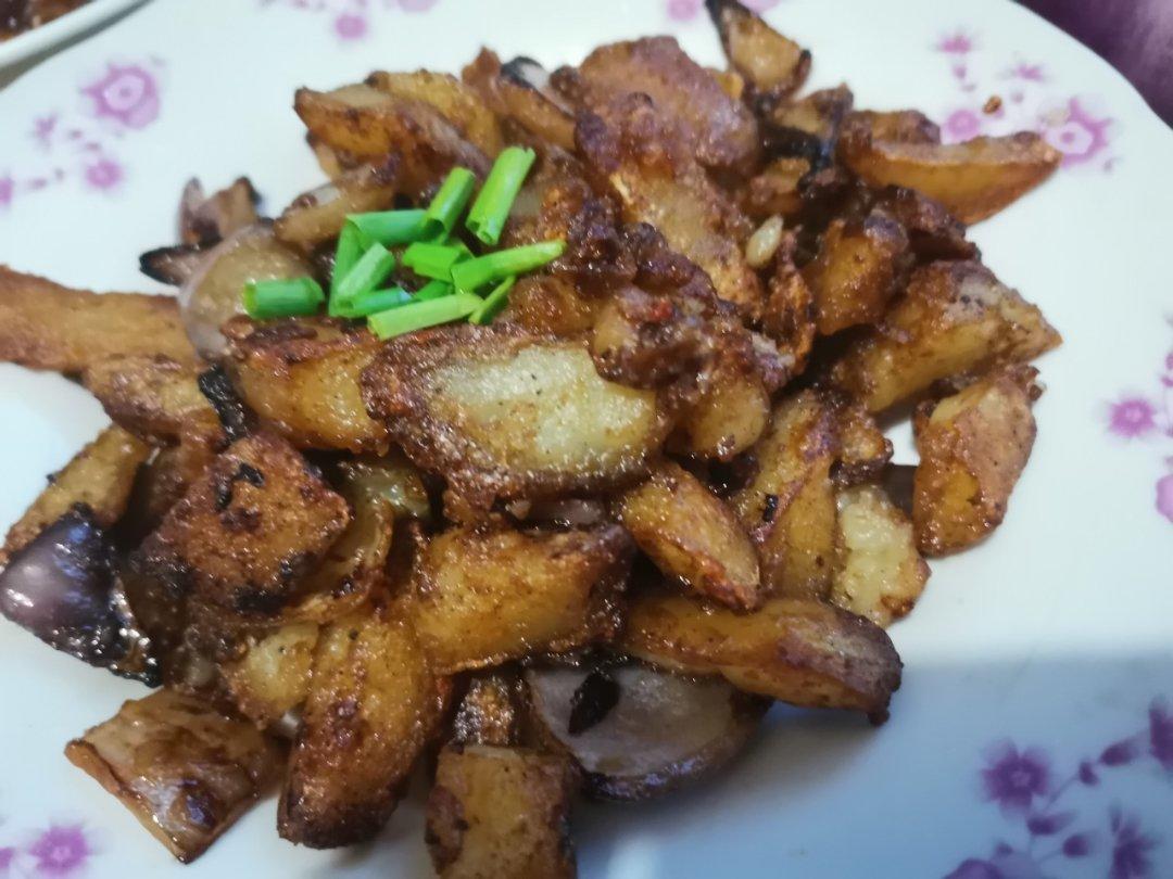 在家复制烧烤味土豆/孜然土豆