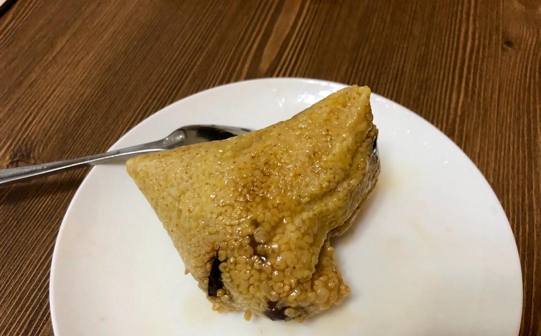 糯黄小米蜜枣粽-加各种豆