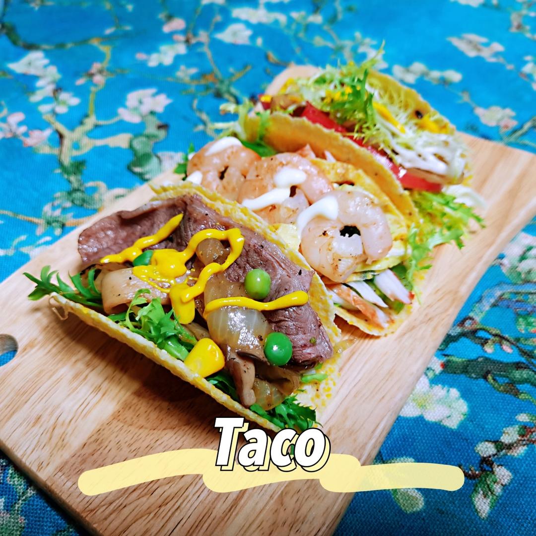 能装一切的U型墨西哥玉米塔可饼Taco