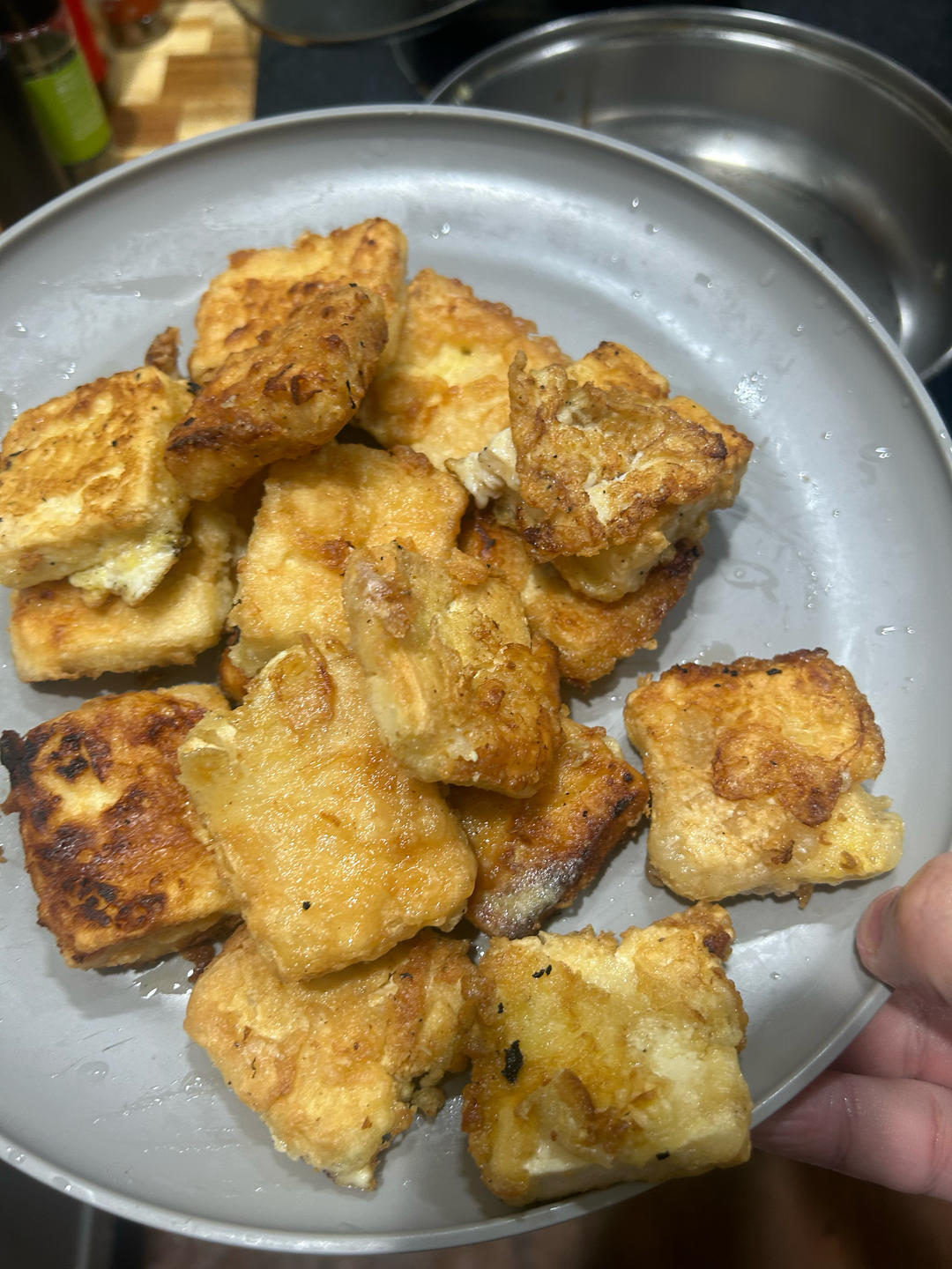 无敌好吃的香煎豆腐