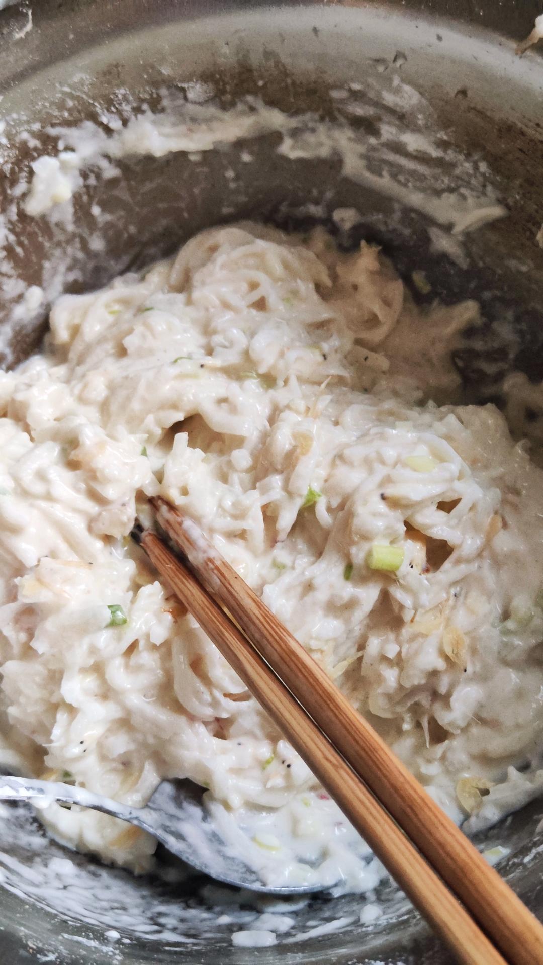 童年的回忆 — 油墩子（萝卜丝饼）