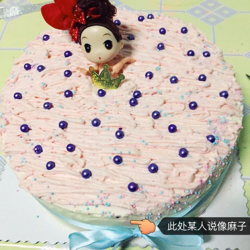 详细步骤制作泡泡浴娃娃蛋糕
