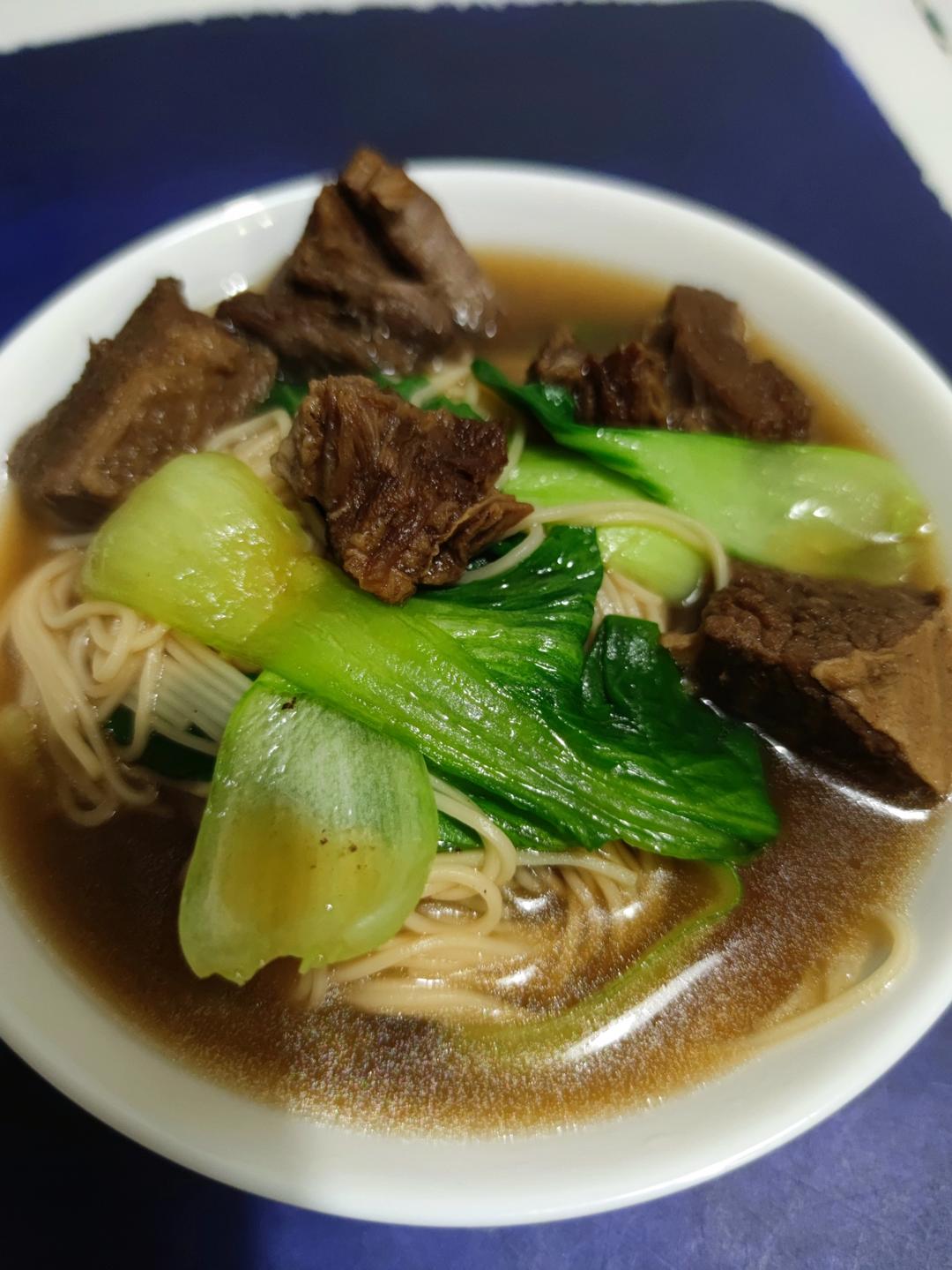 一次成功的酱牛肉&牛肉面