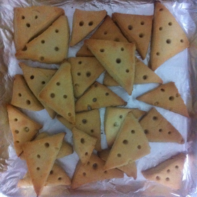 萌萌的奶酪饼干