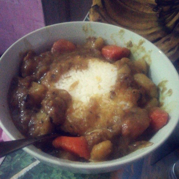 咖喱鸡肉饭