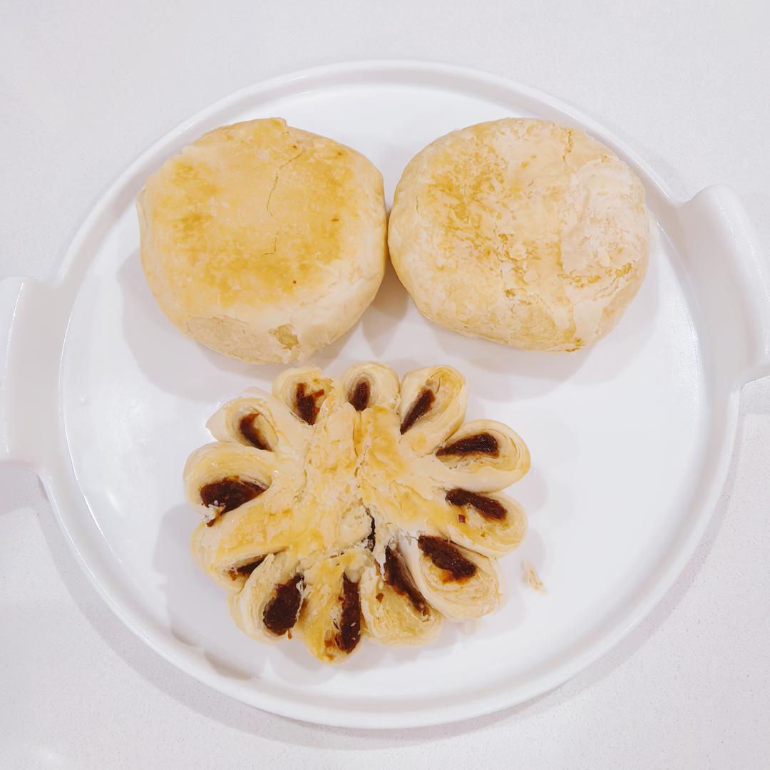 素油、大包酥，香酥掉渣的苏式玫瑰果仁月饼