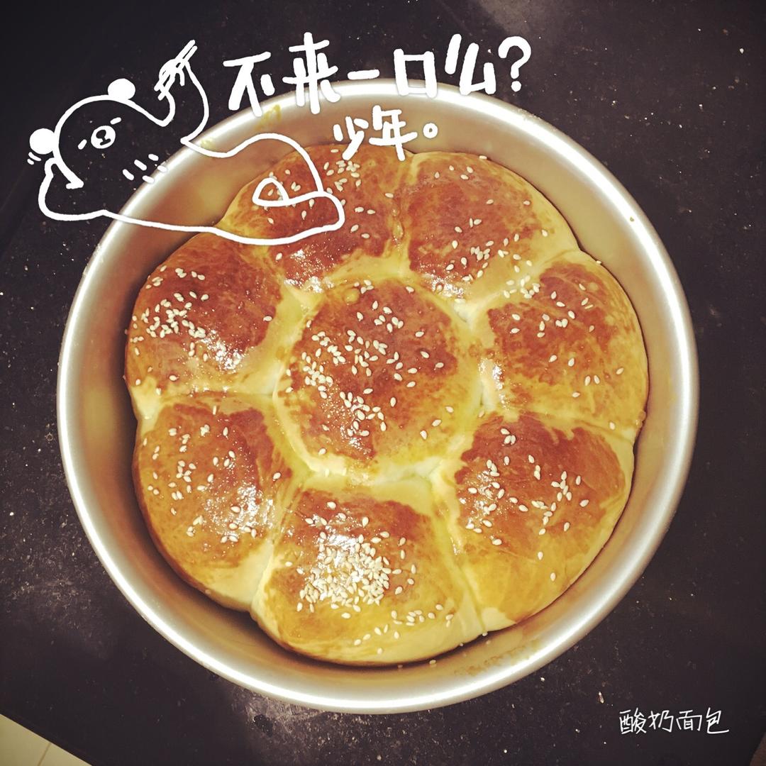 酸奶面包(直接法、省时、超松软)