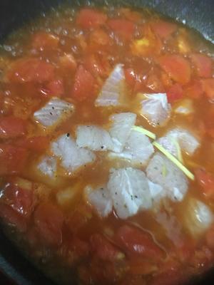 番茄龙利鱼豆腐汤的做法 步骤7