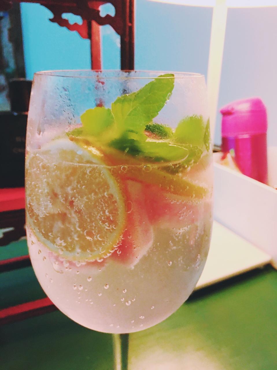 sakurako1201做的蜜桃莫吉托|peach mojito