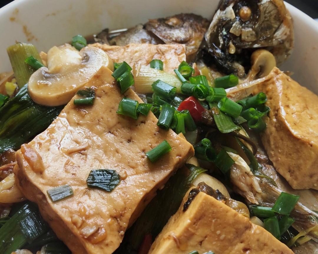 红烧鲫鱼老豆腐