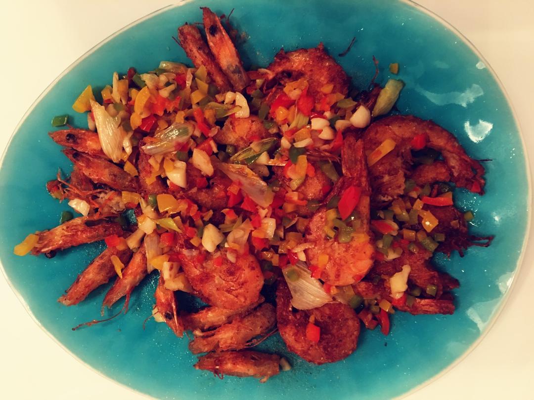 椒盐大虾，酥脆入味的制胜秘诀！