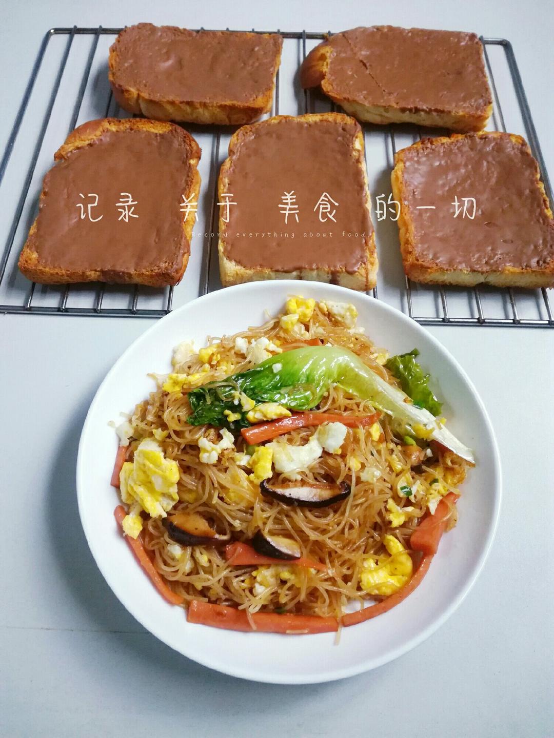 巧克力面包干~ 空气炸锅版