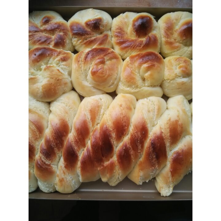 零基础造型-椰蓉小排包 #皮黑森林#