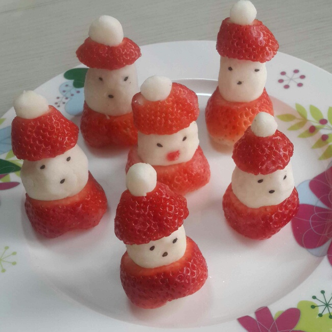 草莓圣诞老人、圣诞雪人
