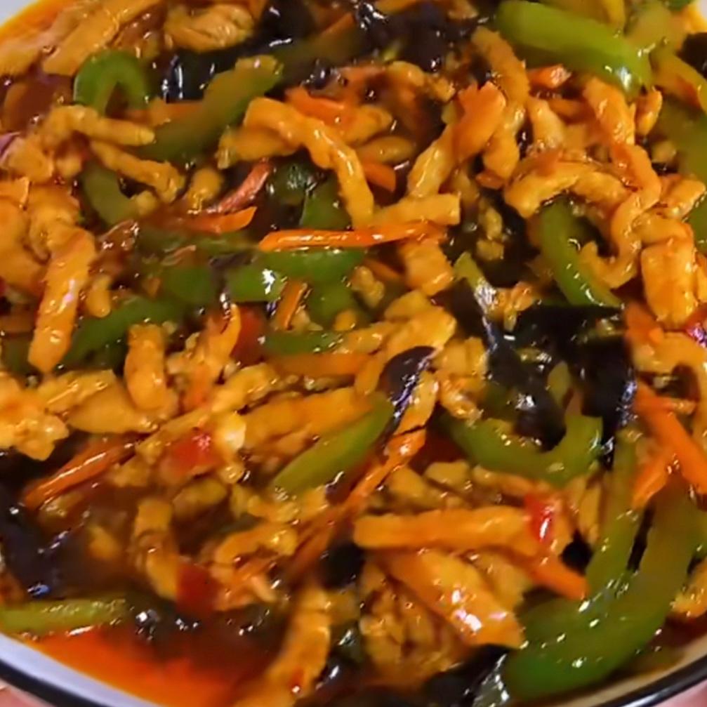 超级下饭🍲的〔鱼香肉丝〕🍛的做法