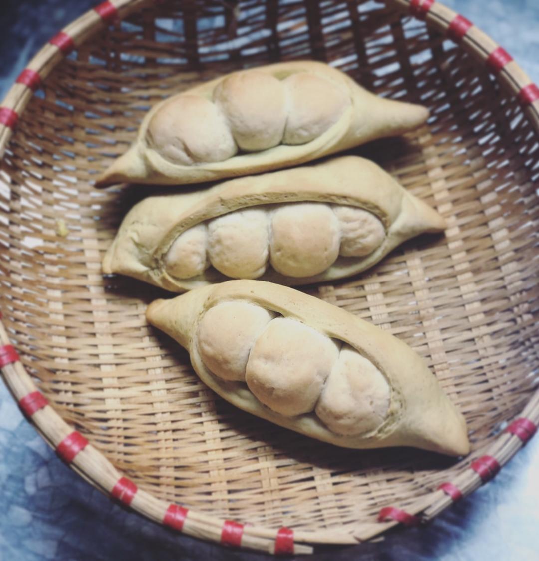 豌豆荚馒头