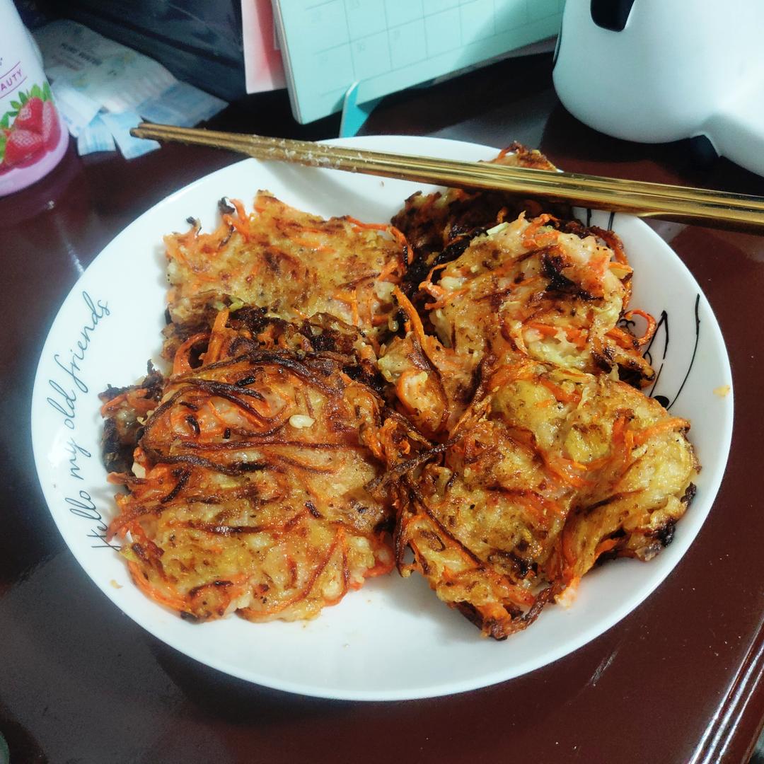 小吃糕点-蔬菜鸡蛋饼