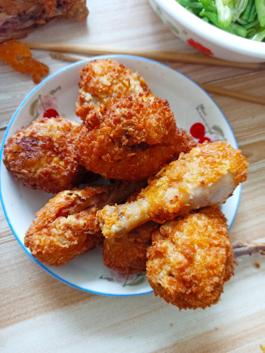孙小越呀做的奥尔良炸鸡腿