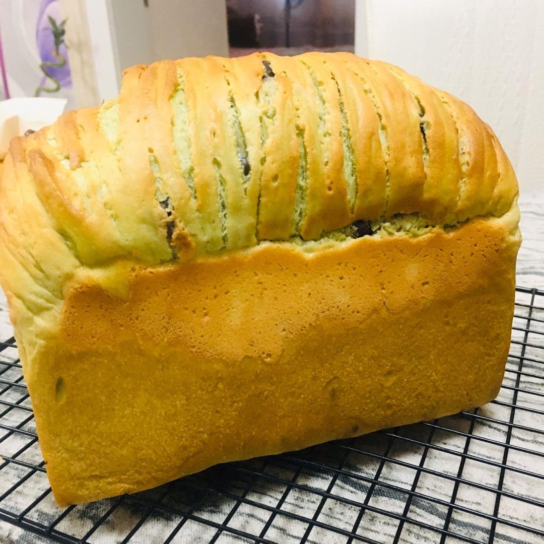 抹茶相思豆小吐司