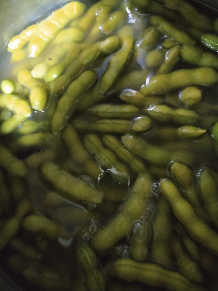 五香毛豆的做法