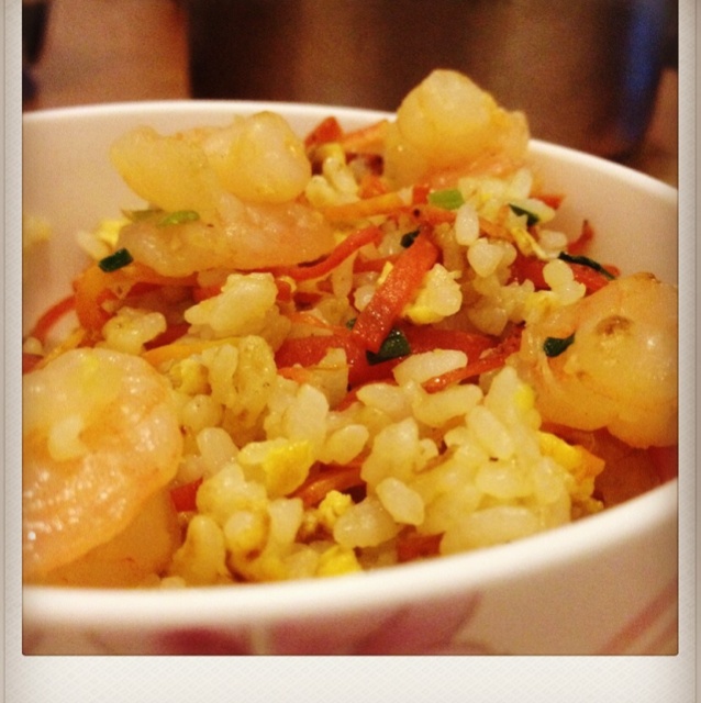 黄金虾仁炒饭