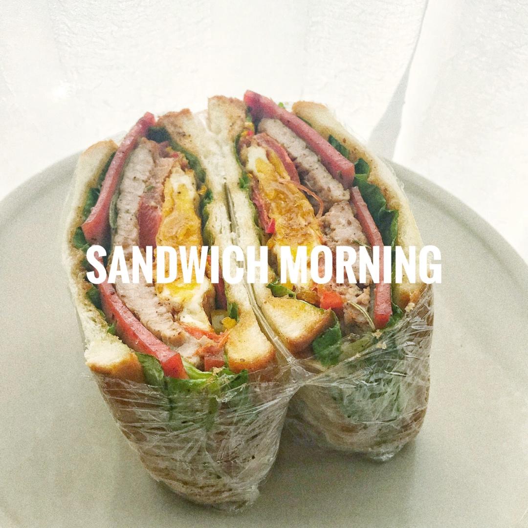 营养一网打尽，美好一天从三明治🥪开始