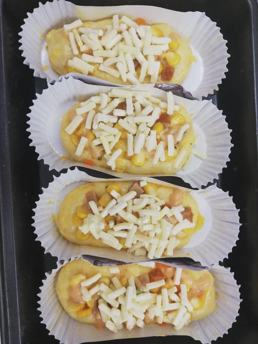 玉米培根芝士小面包