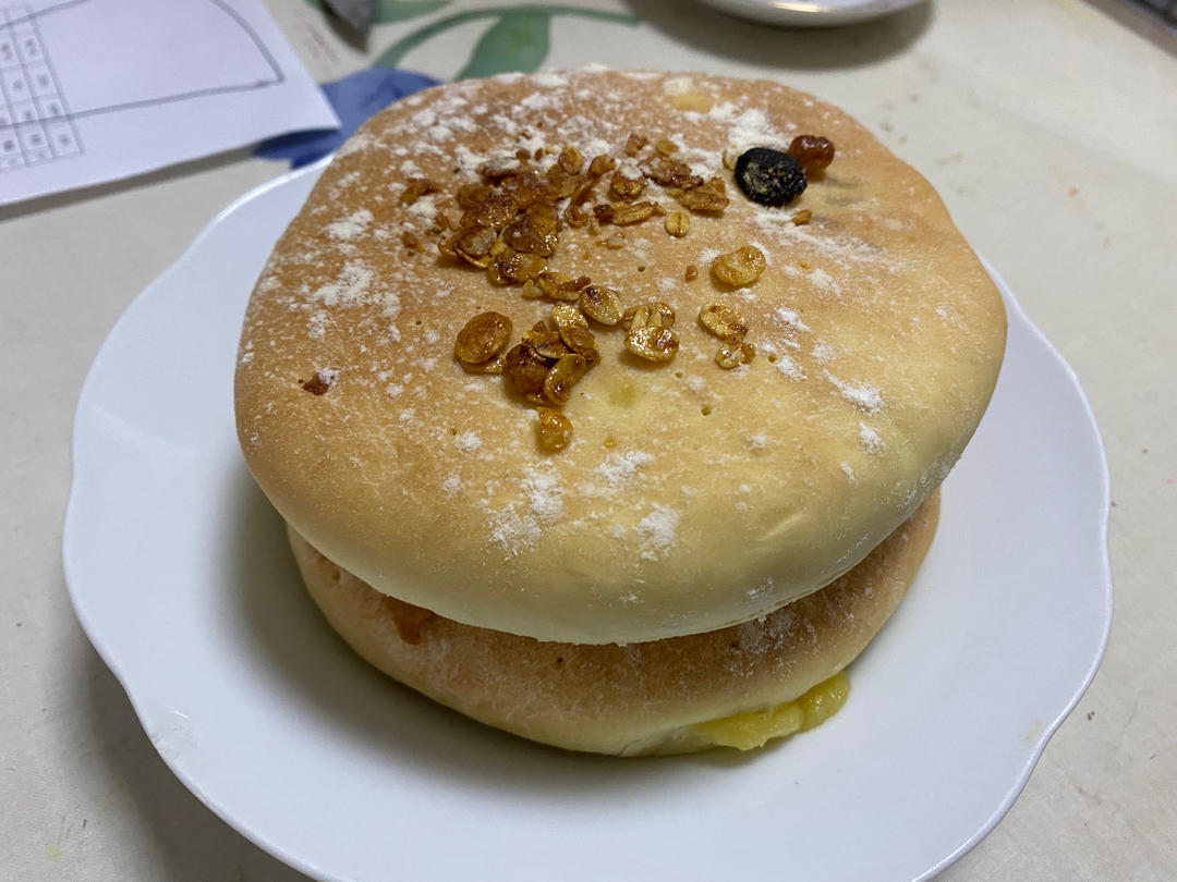 平底锅特色早餐【蒙古奶酪饼】！柔软爆浆会拉丝，超简单！