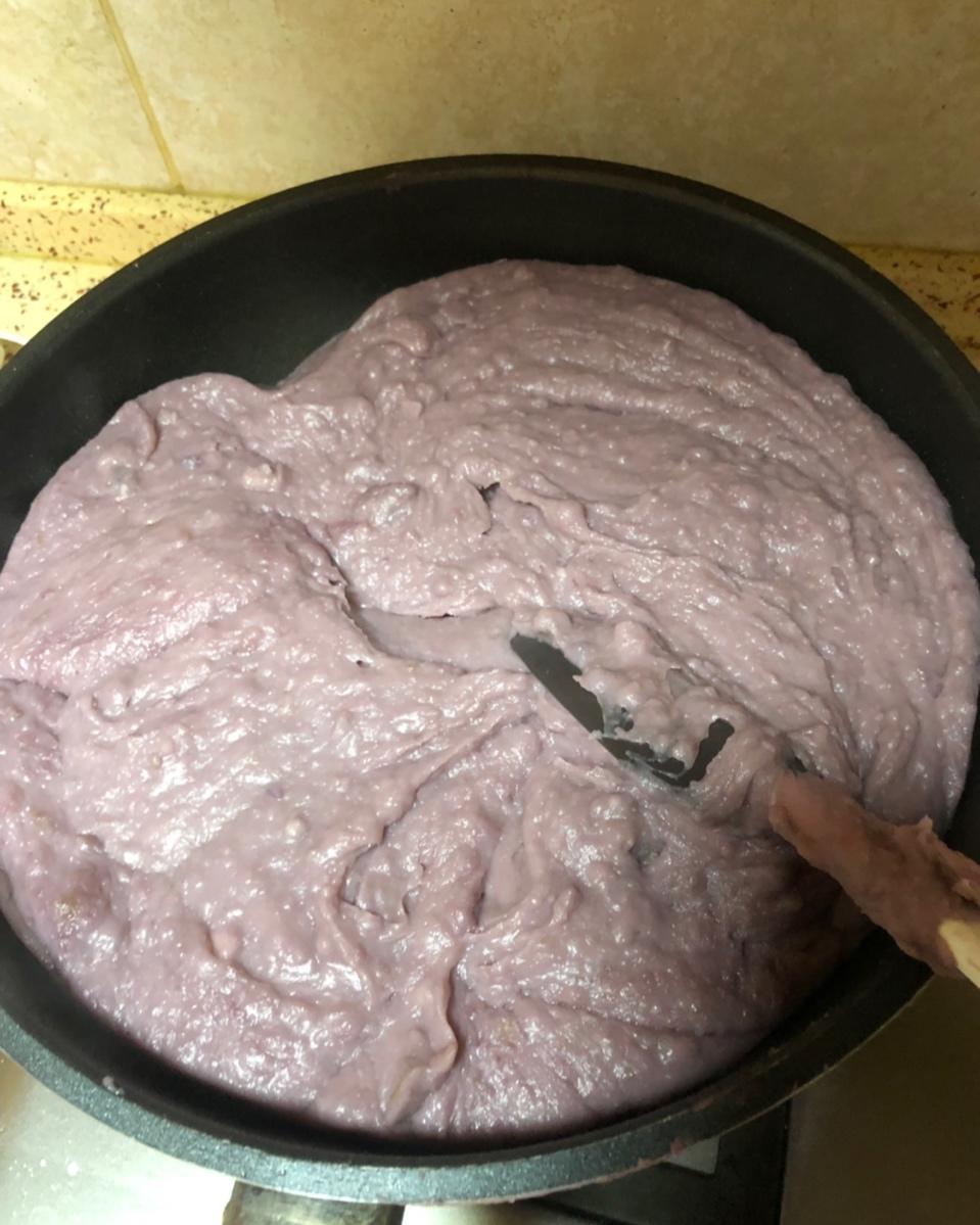 enyaw做的奶香芋头馅