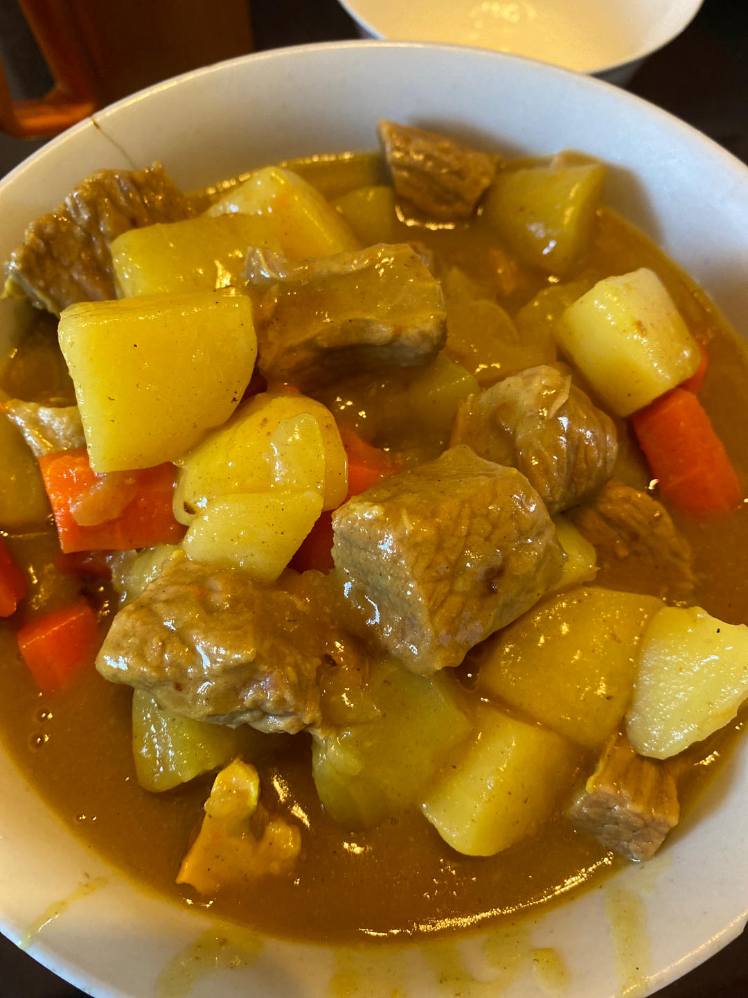 不用高压锅的咖喱牛腩哟