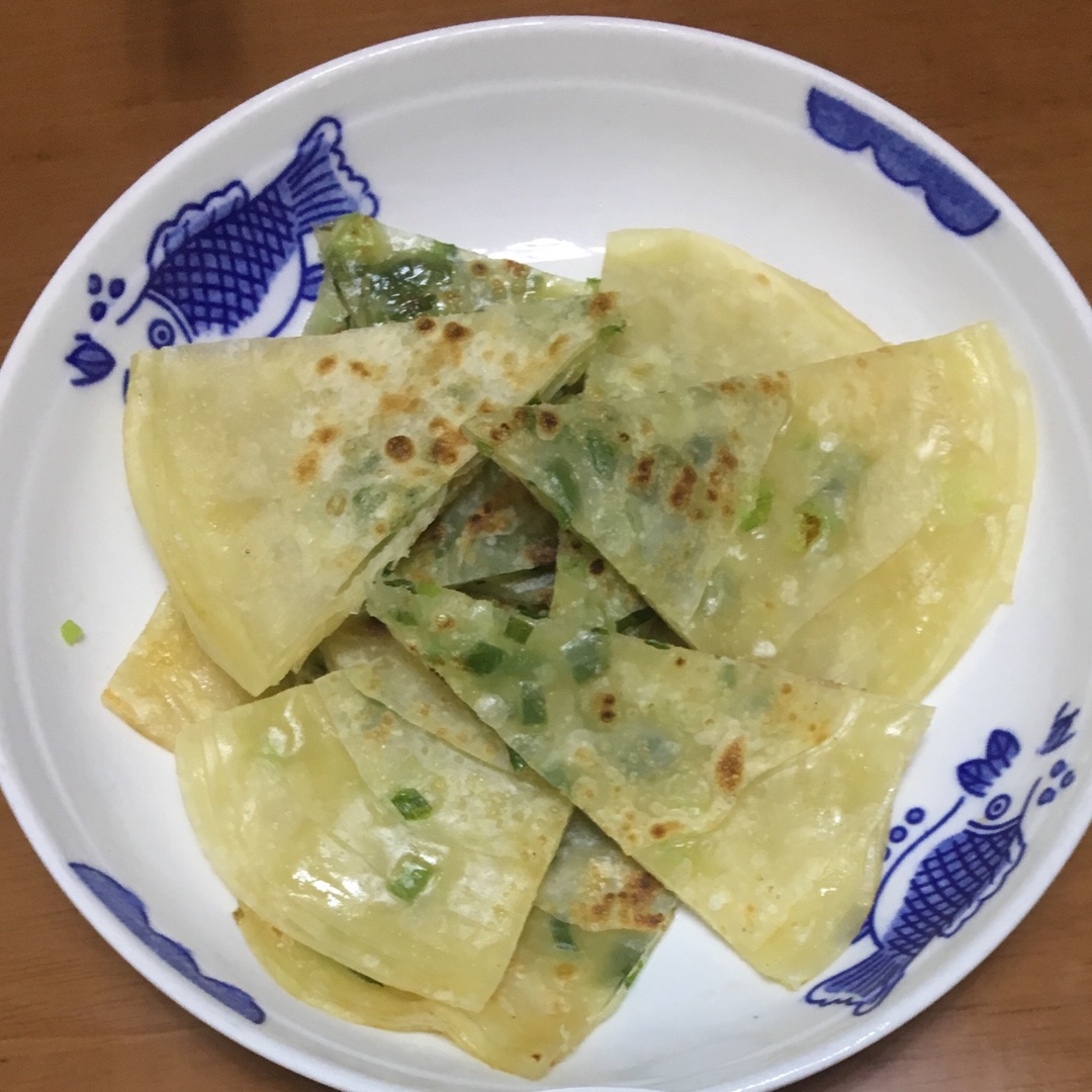 水饺皮｛葱油饼｝