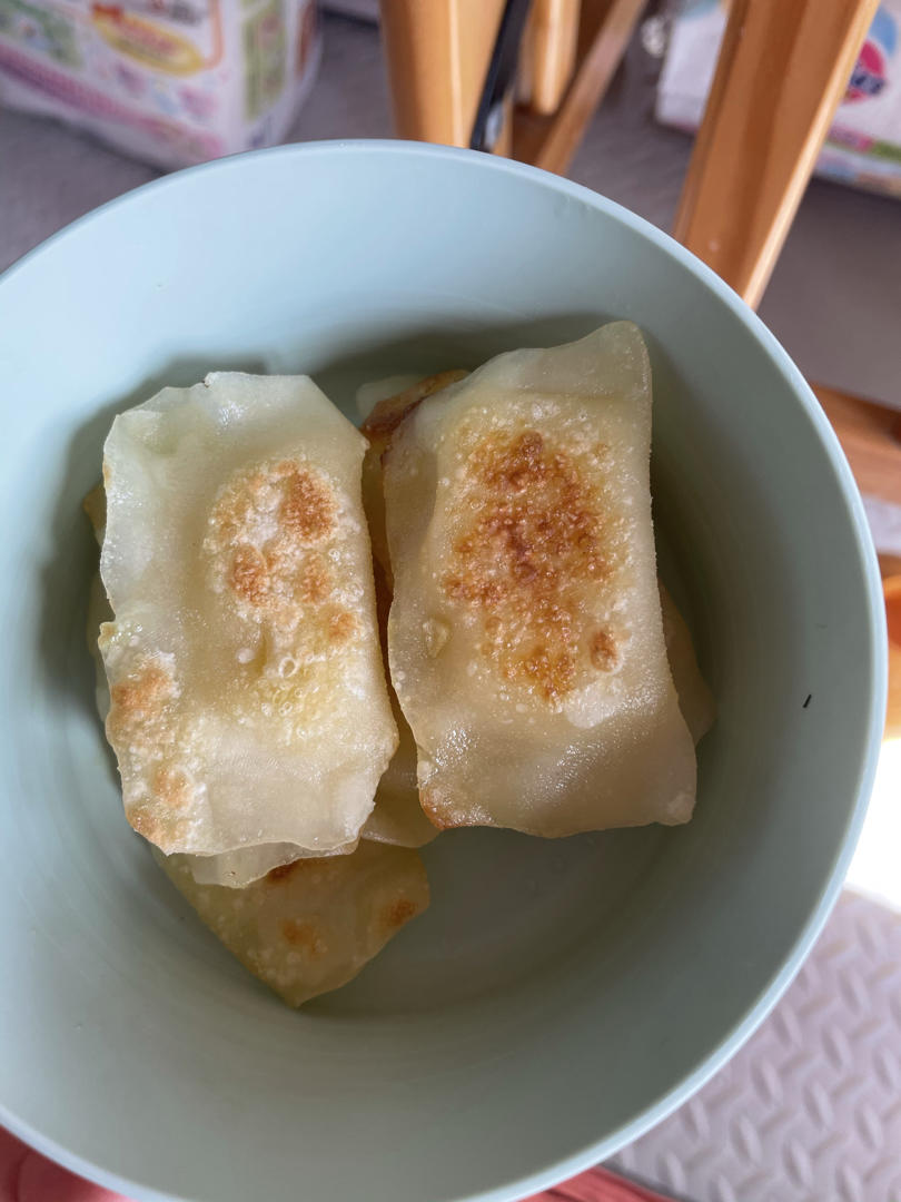 饺子皮苹果派不用烤箱也能做