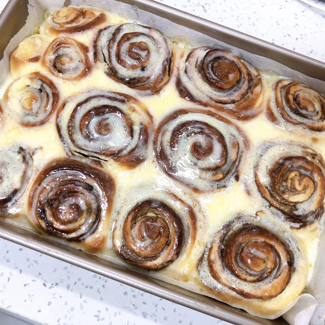 一次成功的正宗美国肉桂卷 The Best Cinnamon Rolls