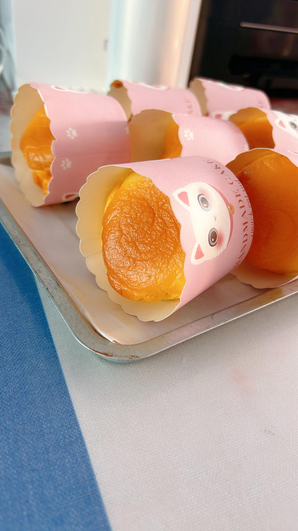 空气炸锅纸杯戚风蛋糕