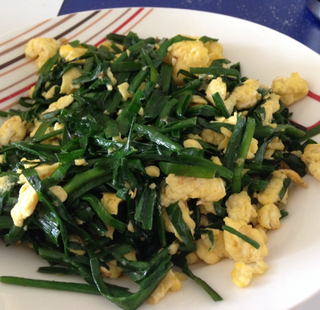韭菜炒鸡蛋