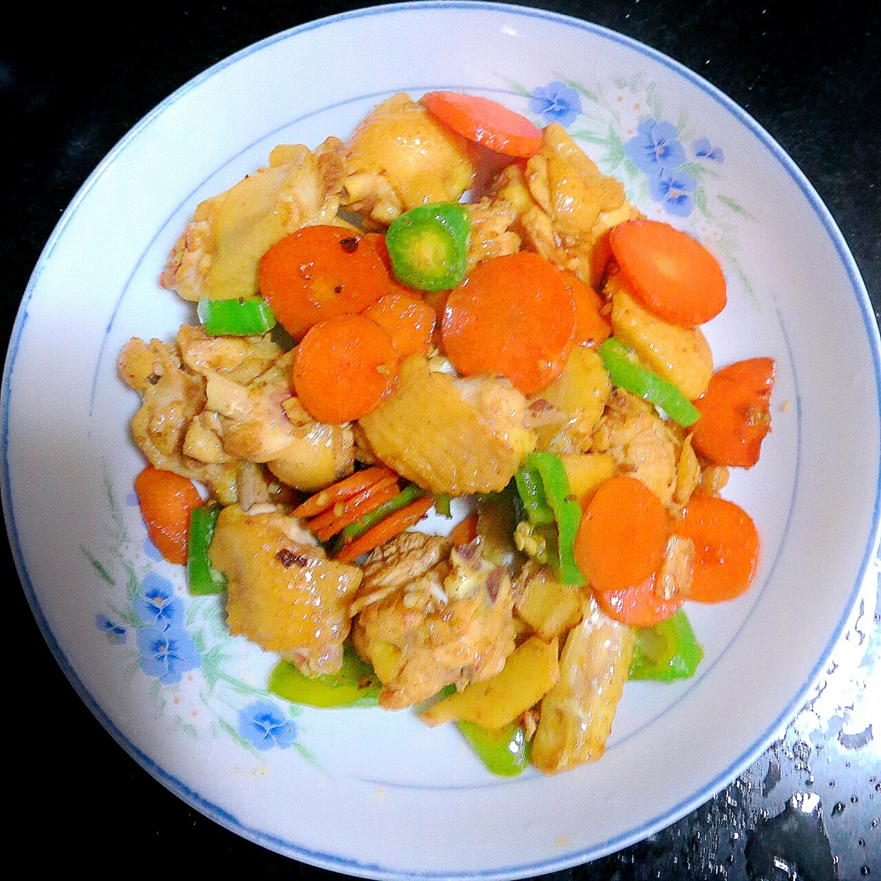 家常烧鸡块