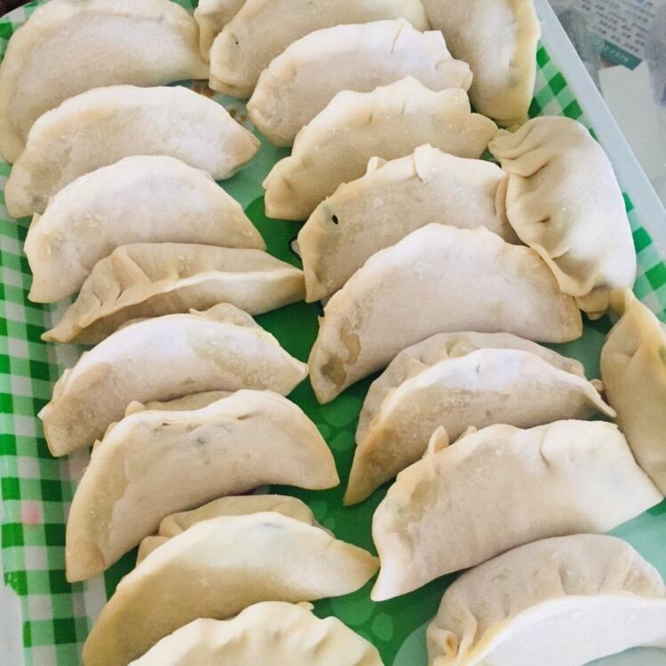猪肉韭菜饺子
