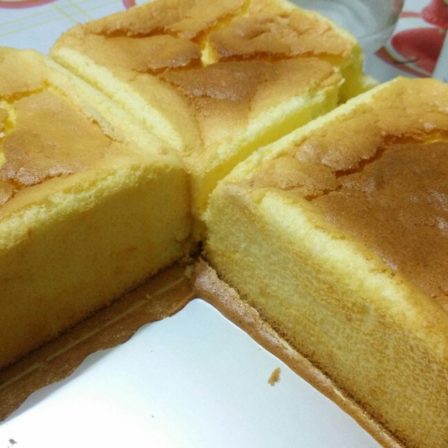 10寸乳酪戚风蛋糕（无黄油）