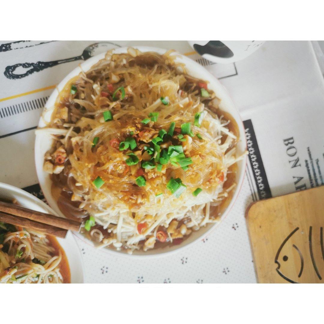 蒜蓉粉丝娃娃菜