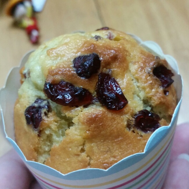 少女心的香蕉蔓越莓玛芬