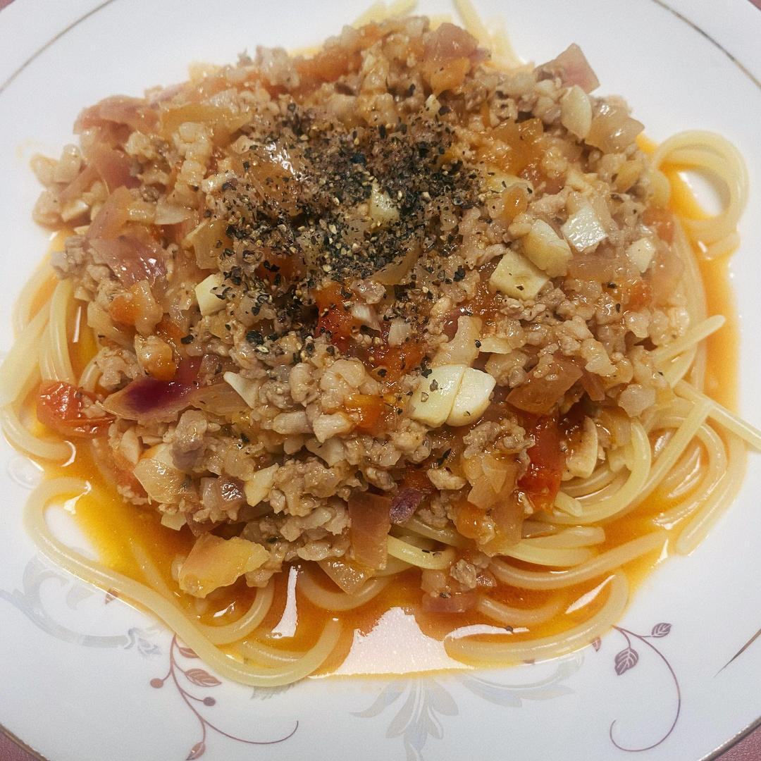 番茄肉酱意面